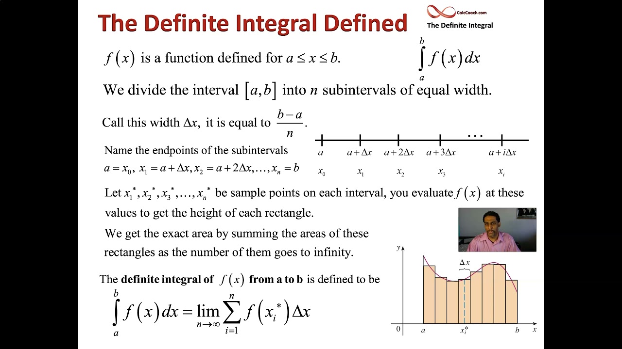 The Definite Integral Defined