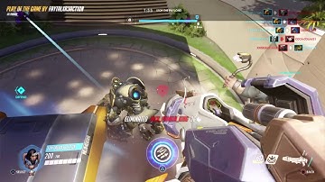 Overwatch: Quad Feed with Every Character Ep. 7