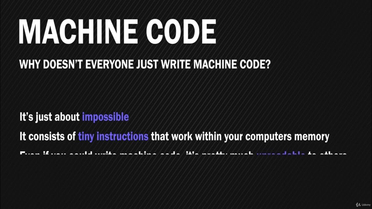 JavaScript Grandmaster 0108 Machine Code Intro - YouTube