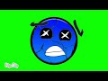 A Geometry Dash animated lobotomy