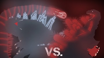 4.000k Special  : Titanus Godzilla (2014) VS Shin Gojira (2016)