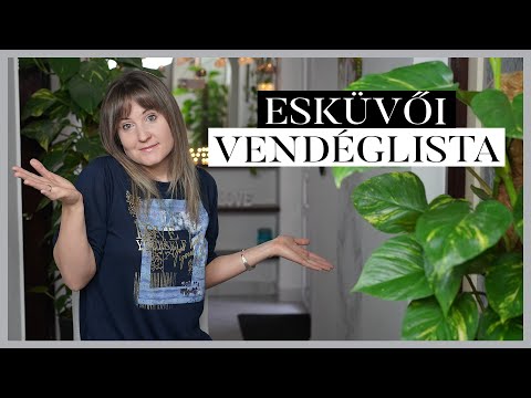 Videó: Hogyan Készítsünk Vendéglistát