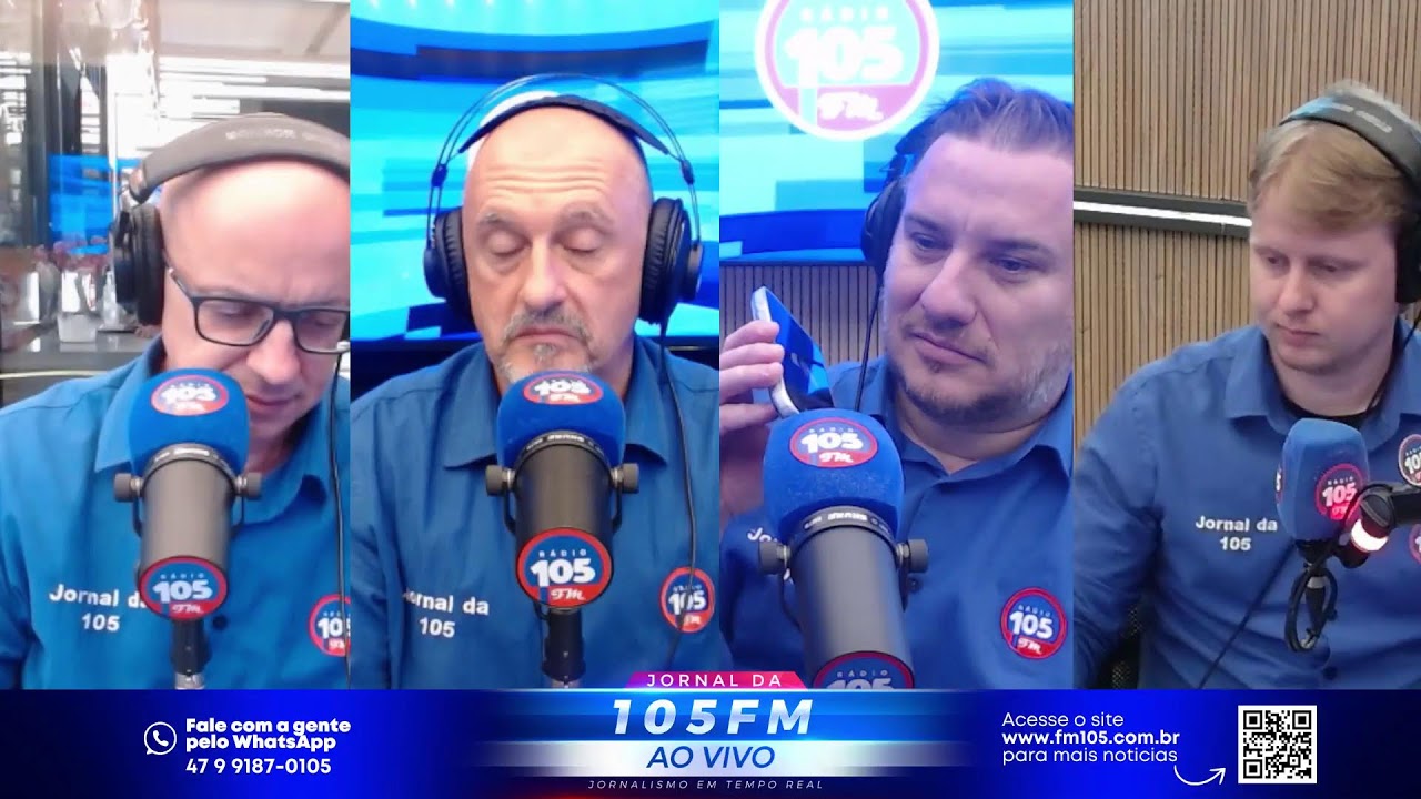 Jornal da 105! 05-03-2026! Rádio 105 FM!