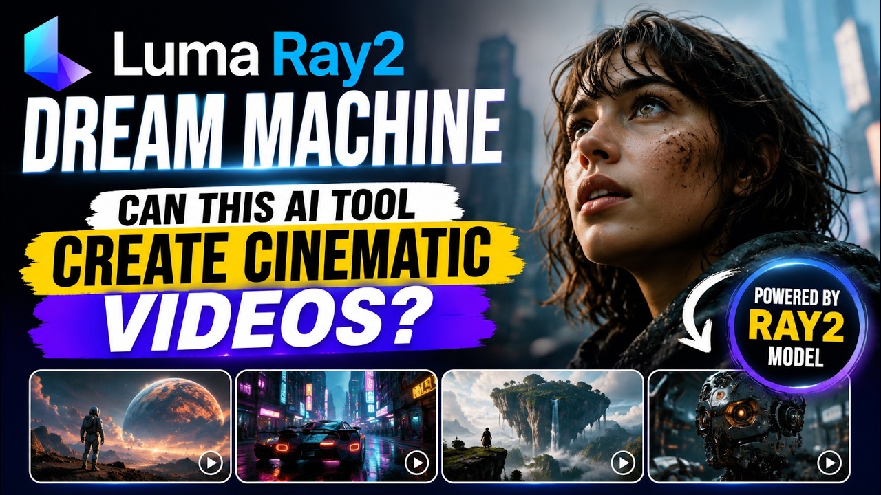Luma Ray2 Dream Machine: Can This AI Tool Create Cinematic Videos?