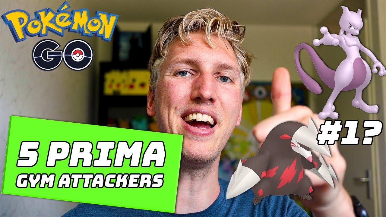 5 van de beste gym attackers in Pokemon GO (Pokemon GO Nederland) - YouTube