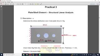 Famous CAE Expt No 3 Plate / Shell Element - Structural Linear Analysis Net Worth