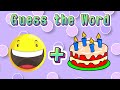 Guess the word from Emojis - Emoji Puzzles Challenge! Kids Emoji Puzzle