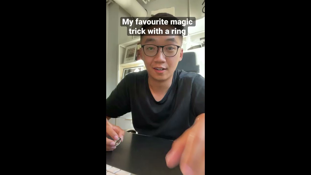 FAST Sleight Of Hand With A Ring