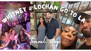 WHITNEY & LOCHAN GO TO LA | VLOG | SEE MEGAN THE STALLION & TYGA