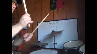 Learning drums to my own music for fun