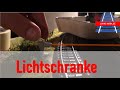 Bahnübergang Automatik Steuerung per Lichtschranke 2/3, Bau H0 Modellbahnanlage mit Märklin C-Gleis