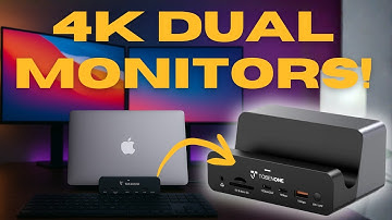 MacBook M1 to M5 Multiple Monitors with 4K & 8K Support! [TOBENONE UDS040W Docking Station]