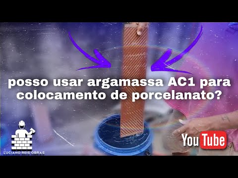 Vídeo: A água passa pela argamassa?