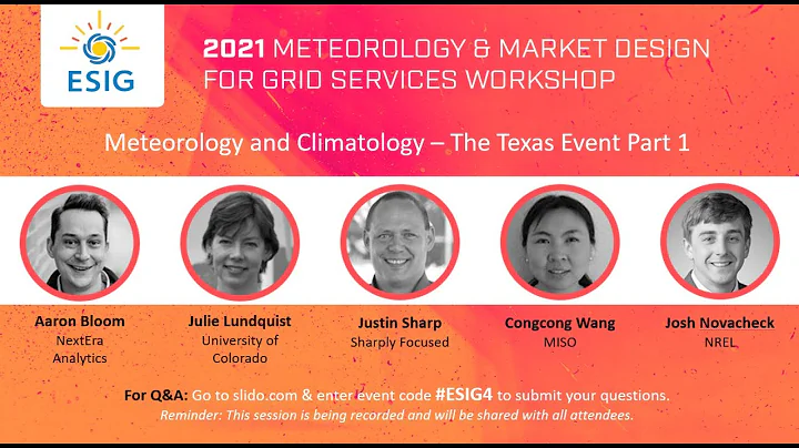2021 Meteorology & Market Design Workshop: Meteoro...