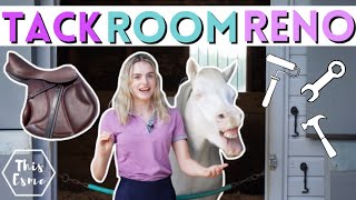 Tack Room Cleaning! Stable Renovation Series 3! AD | This Esme