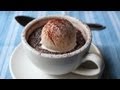 "Minute" Chocolate Mug Cake - Chocolate Almond Coconut Cake in Less Than 60 Seconds!