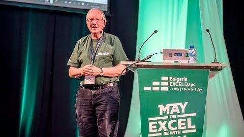 Charles Williams - Bulgaria Excel Days 2018
