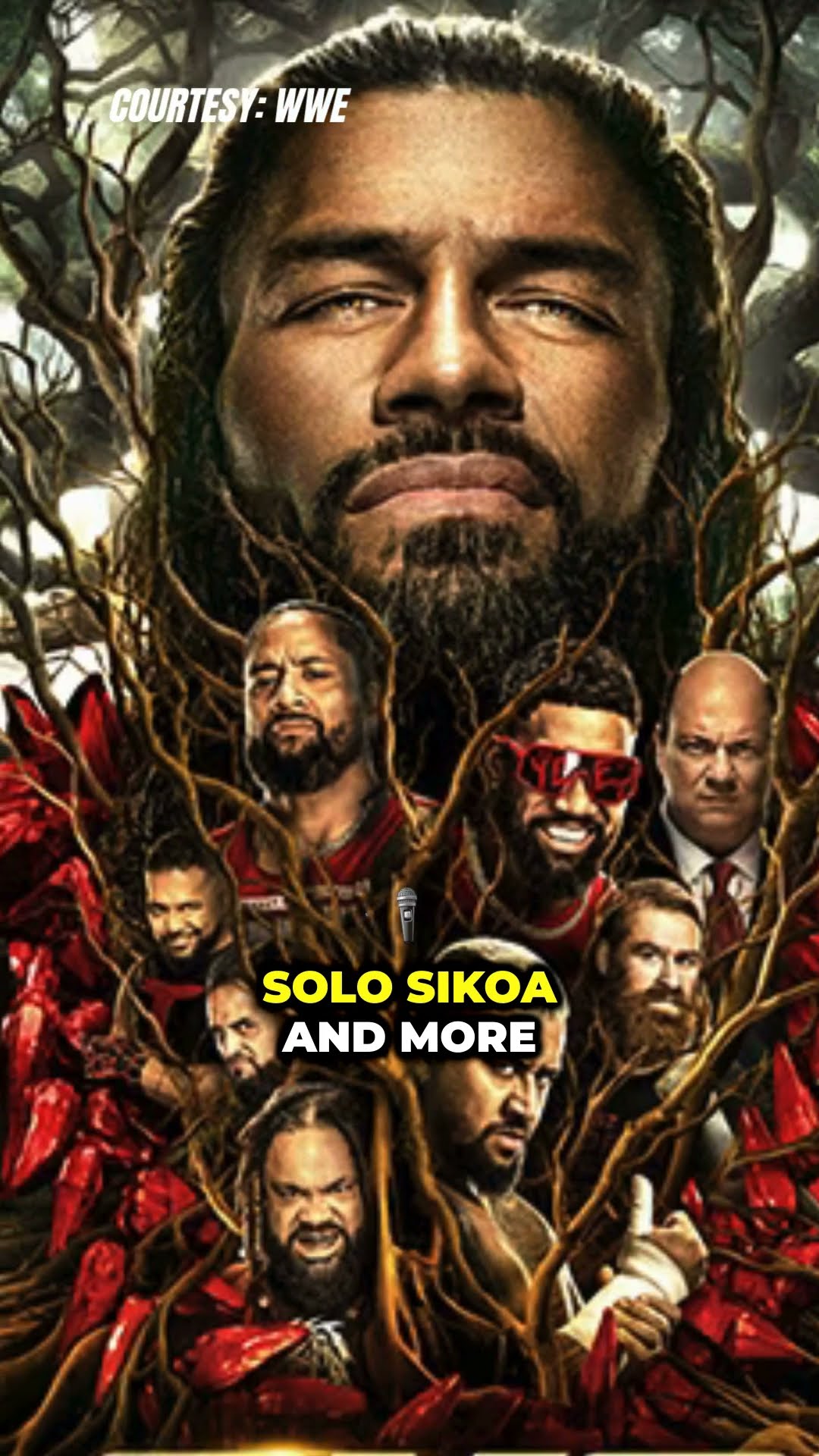 Roman Reigns announces major Bloodline news and WWE 2K25 cover reveal! #WWE #RomanReigns #shorts