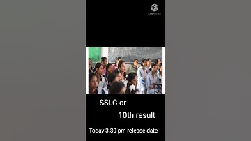 Karnataka SSLC Result 2021 KSEEB Class 10th Results Release Today 3.30 pm #SSLCResult #10thresult