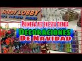 RECORRIDO POR HOBBY LOBBY/ DECORACIÓN DE NAVIDAD/ CHRISTMAS SHOP WITH ME!🎄♥️