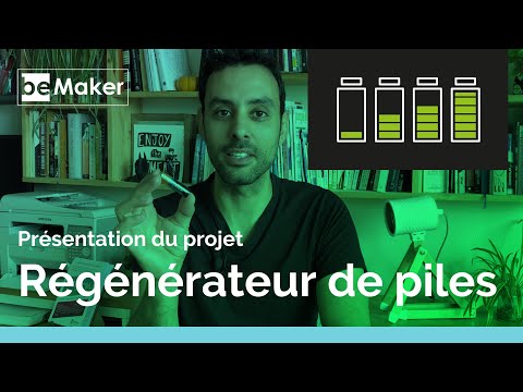 Recharger des piles avec Arduino DIY - Présentation du projet Regen  Alcaline 