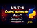 Unit-II | Part-II |control statements-programming questions|notes code,leap year,HRA-DA programe etc