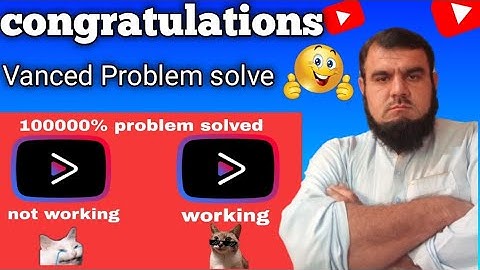 Youtube Vanced Not Working After 1 min - FIX IN SETTINGS (sep 2023 update)How To Fix vanced problem