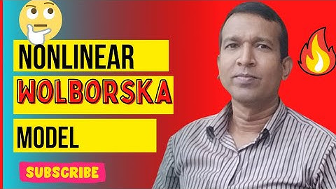 Nonlinear Wolborska column adsorption model