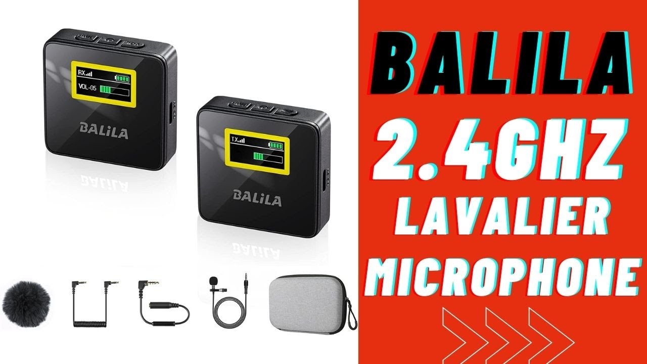 BALILA Wireless Lavalier Microphone REVIEW YouTube
