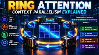 How Context Parallelism Splits Long Sequences Across GPUs