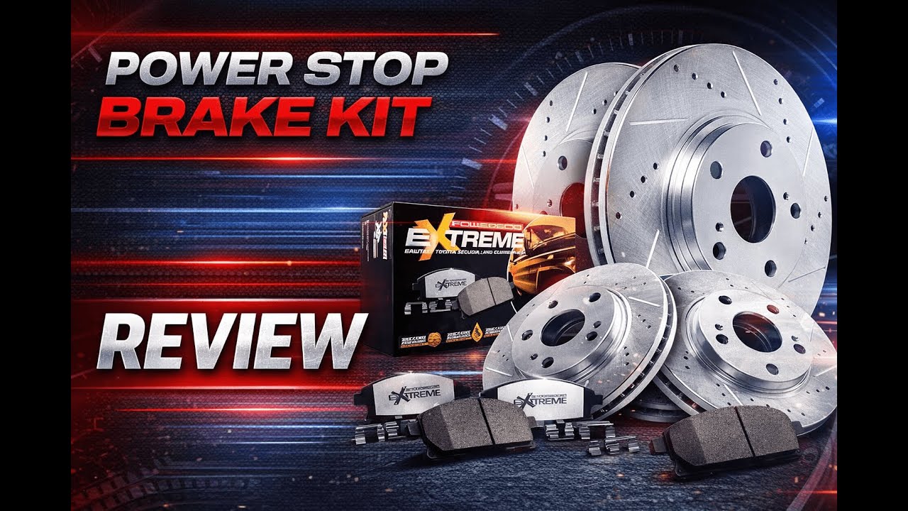 Review - Power Stop Brake Kit For 2007-2021 Toyota Tundra, 2008-2020 Sequoia, 2016-2021 L