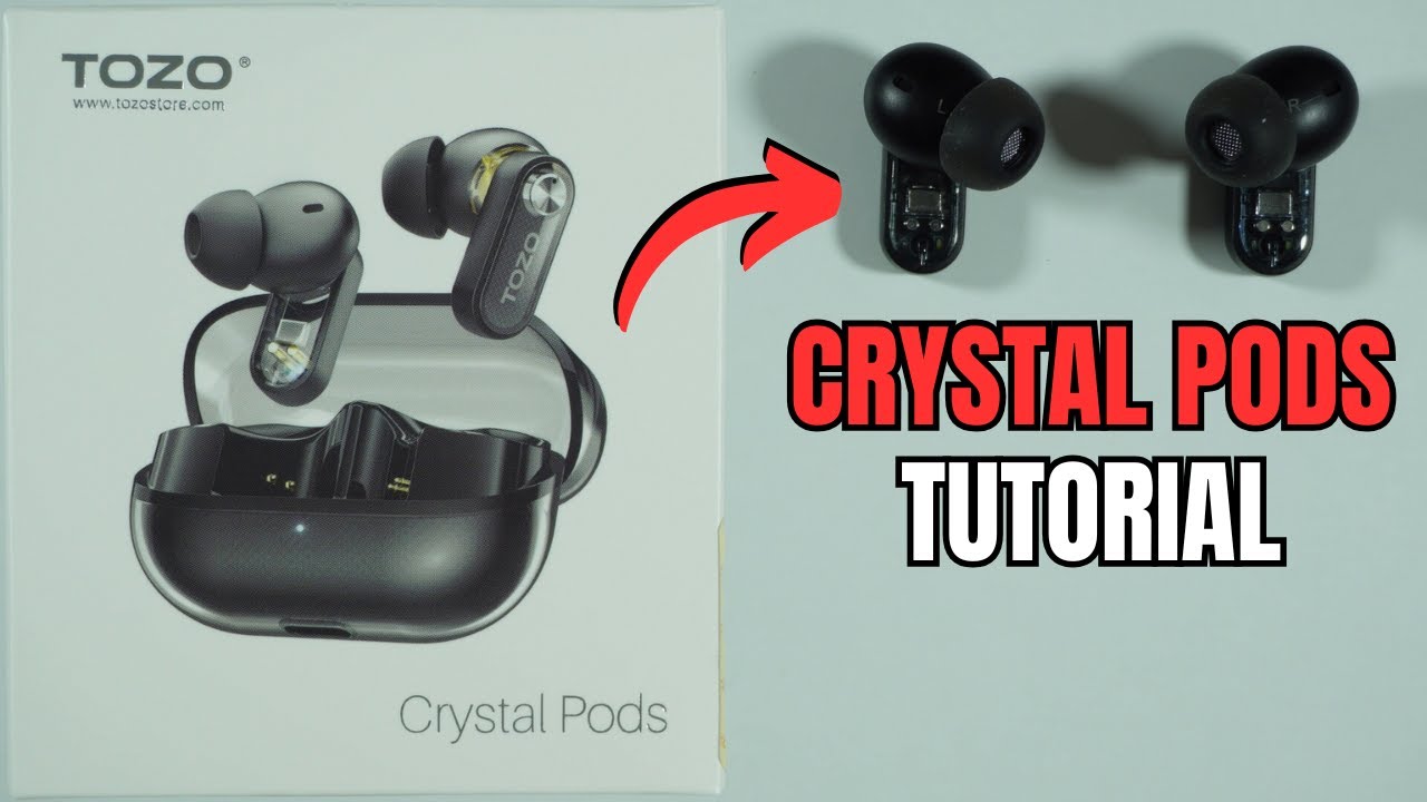 TOZO Crystal Pods: How to Update Firmware Version