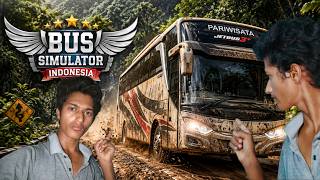 😱 Muddy Jungle Bus Adventure! | Bus Simulator Indonesia screenshot 3