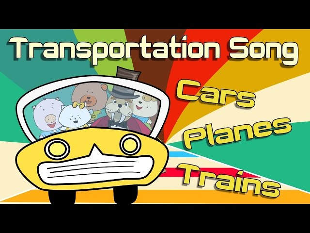 Transportation Song | Transportation for kids | The Singing Walrus class=