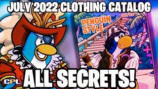 July 2022 Catalog | ALL SECRETS! | Club Penguin Legacy
