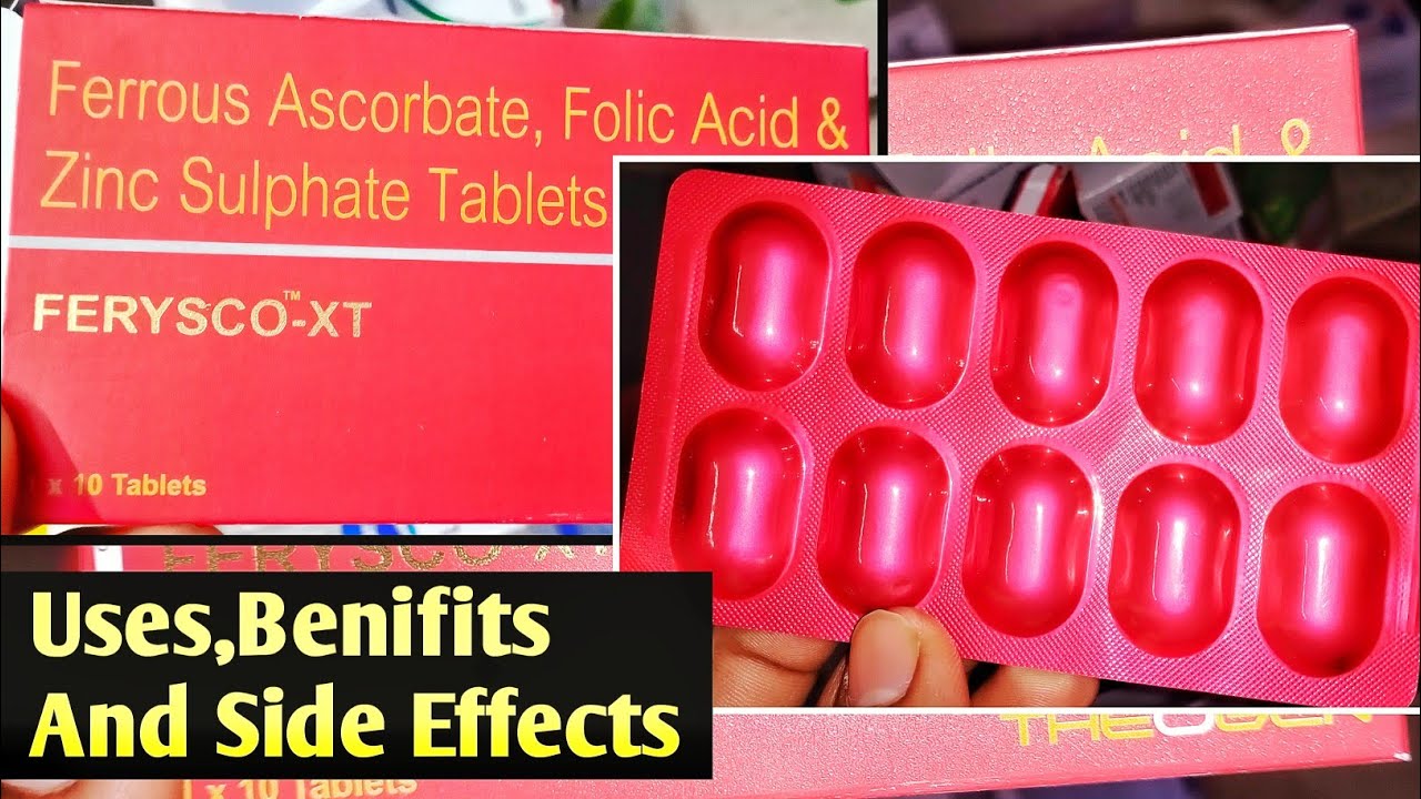 Ferrous Ascorbate,Folic Acid And Zinc Sulphate Tablets Uses,Benifits