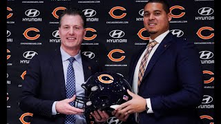 Chicago Bears Introduce Matt Eberflus & Ryan Poles - Bear Trap Episode 337