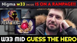 W33 MID First Item Hood of Defiance — Guess The Hero 7.28 Dota 2