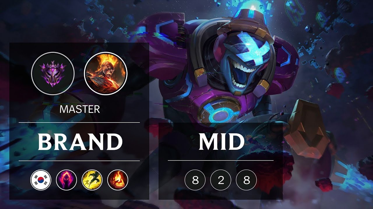 Brand Mid vs Lissandra - KR Master Patch 9.3