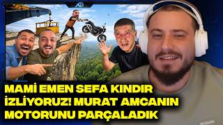 MAMİ EMEN SEFA KINDIR İZLİYORUZ! MURAT AMCANIN İÇİNDEN GEÇTİK | MOTORUNU PARÇALADIK