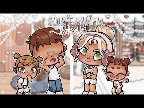 *PAJAMA* party at the Whitelys' 🤍😴💋 || with voice 🇫🇷 || avatar world