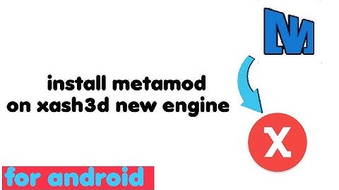 how to install metamod on xash3D new engine for android / cs1.6 android 💎