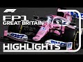 2020 British Grand Prix: FP1 Highlights