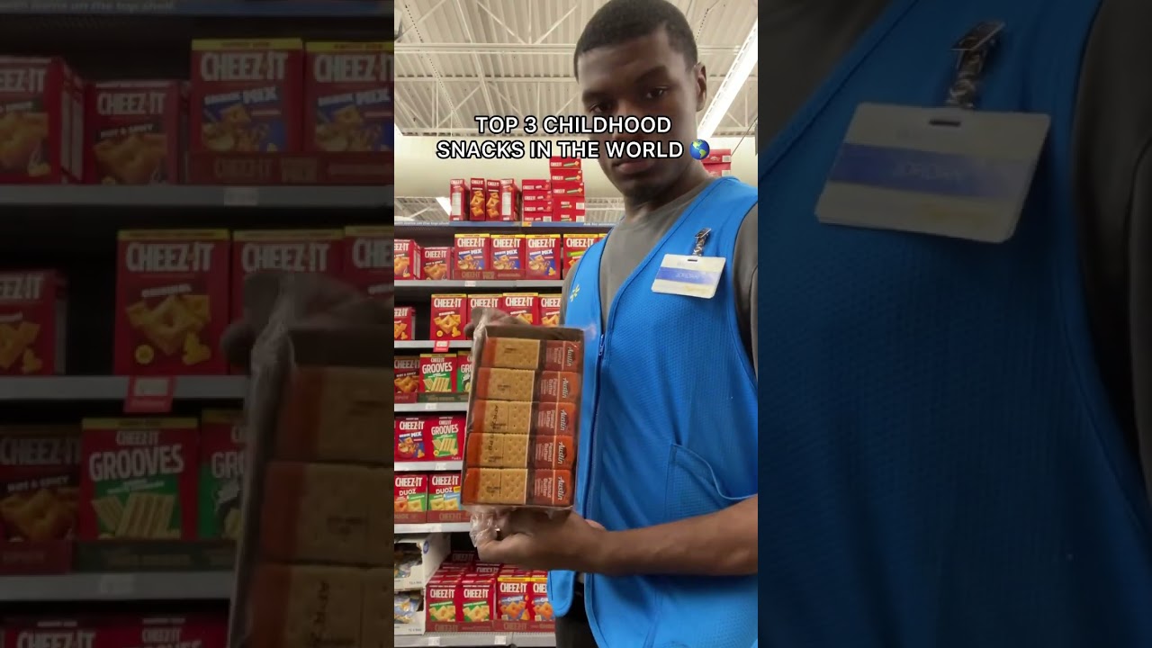 TOP 3 CHILDHOOD SNACKS IN THE WORLD 🌎  