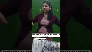 📞9914416008 Home & Smile Mohali  Double Bed Warm Bedsheets in super soft stuff screenshot 5