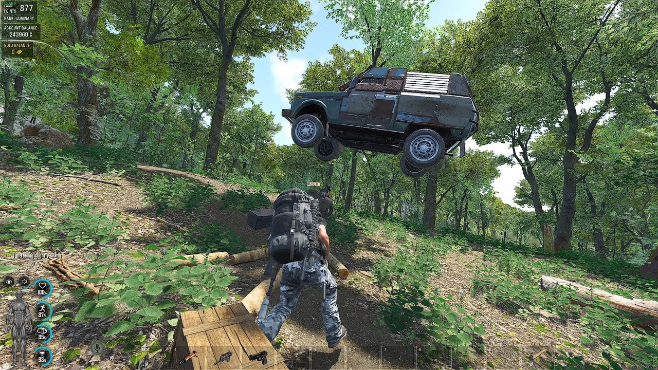 SCUM 0.8 Floating Cars