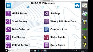 SURVEYPRO FIELD SOFTWARE RTK SETUP BASE AND ROVER screenshot 5