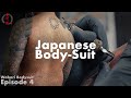 Tattooing a Traditional Japanese Body Suit - Working With Previous Tattoos [JPN SUBS]