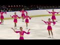 Team Image Black | Intermediate Teams Free Skate | 2026 U.S. Synchronized Skating Championships