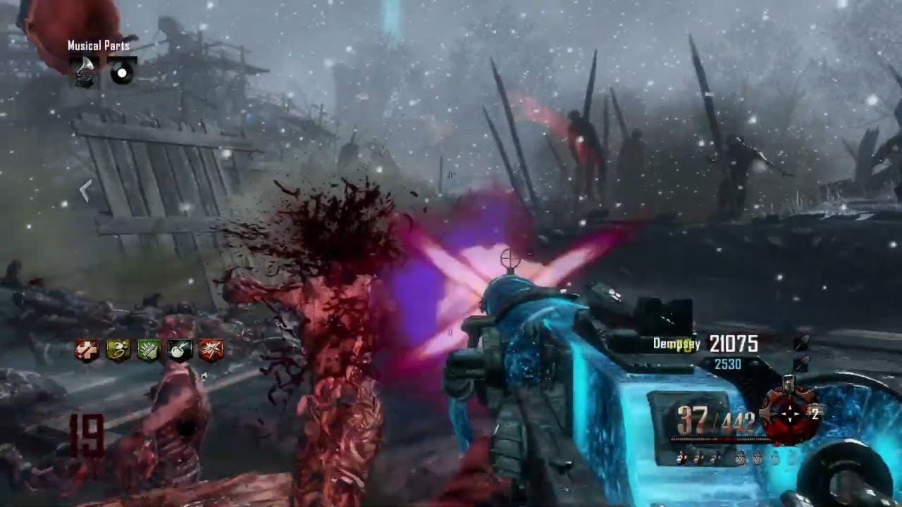 Black Ops 2 Zombies: MG08/15 Pack-A-Punched (Upgraded) - Magna Collider